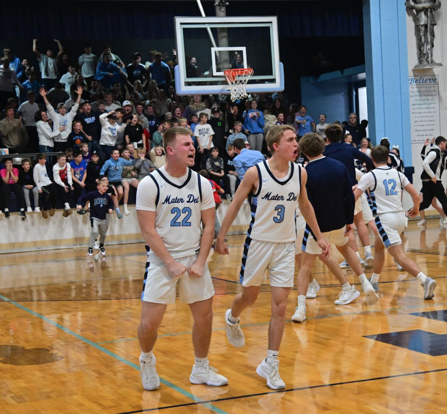 Mater Dei vs Breese Central